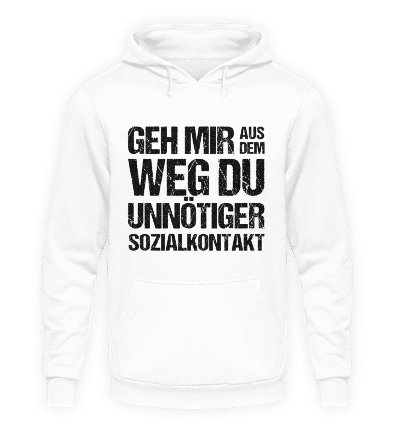 UNNÖTIGER SOLZIALKONTAKT - HOODIE - Dufte Kluft