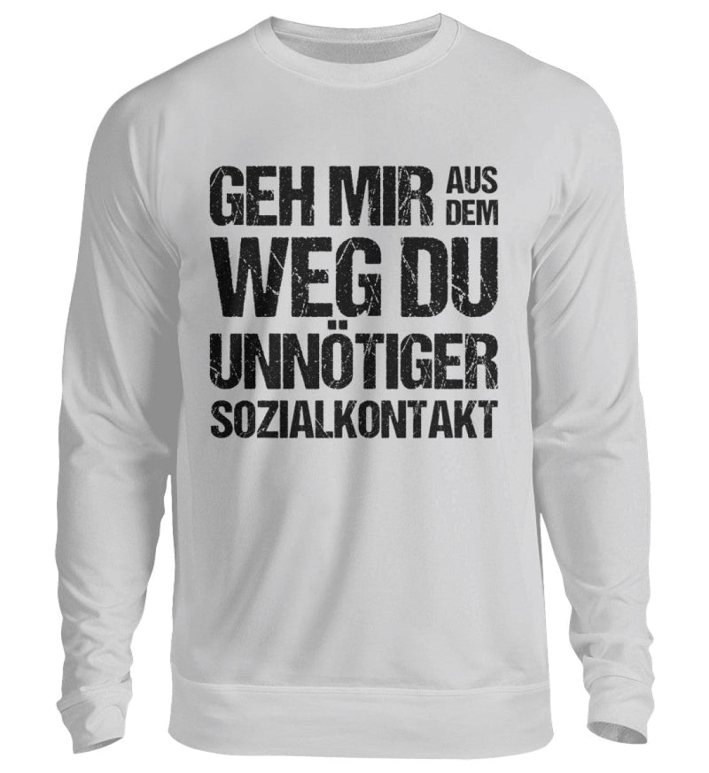 UNNÖTIGER SOLZIALKONTAKT - SWEATSHIRT - Dufte Kluft